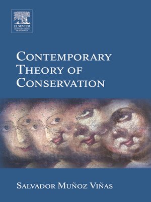 cover image of Contemporary Theory of Conservation